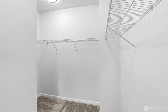 Walk in Closet in Primary Bedroom