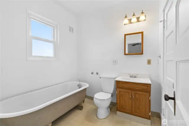 Main floor bathroom.