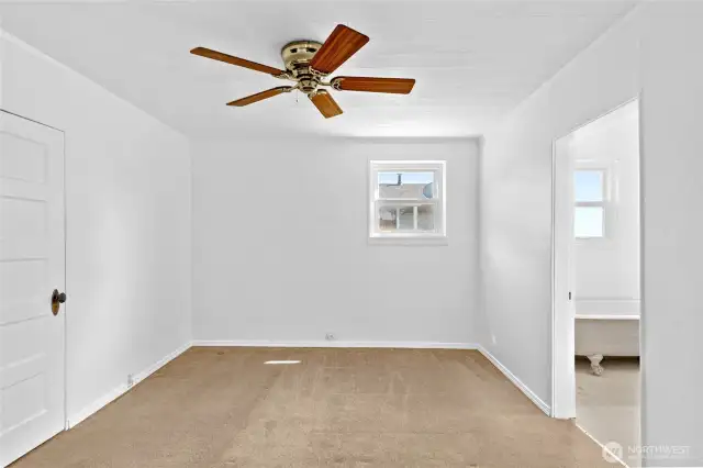 Primary bedroom on main floor.