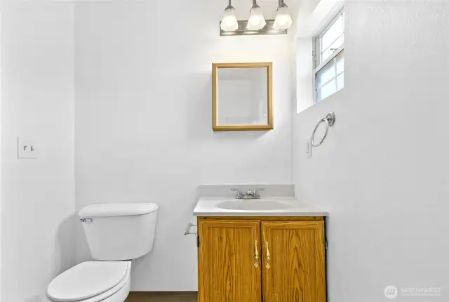 Upstairs bathroom.