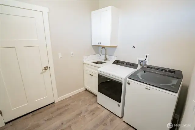 Large laundry room