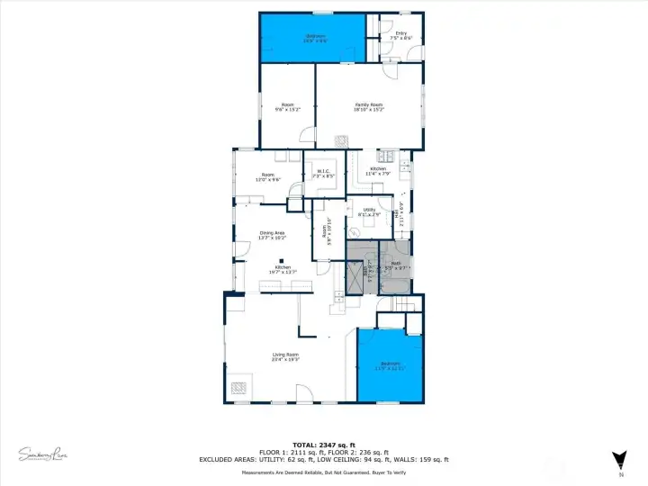 Floorplan to help you navigate through photos.