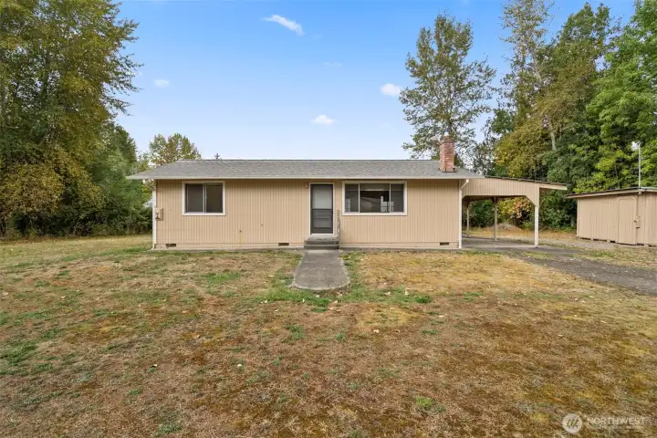 Front of the home.