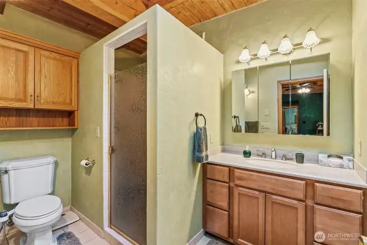 Bathroom off master suite
