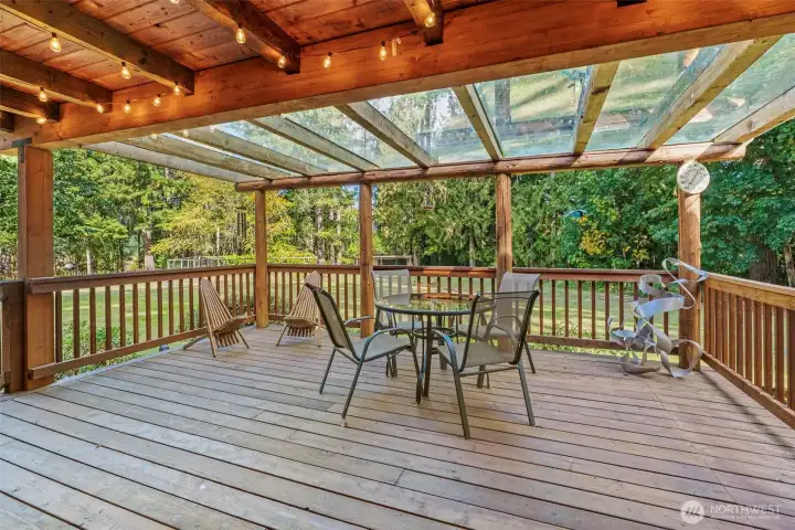 Covered deck