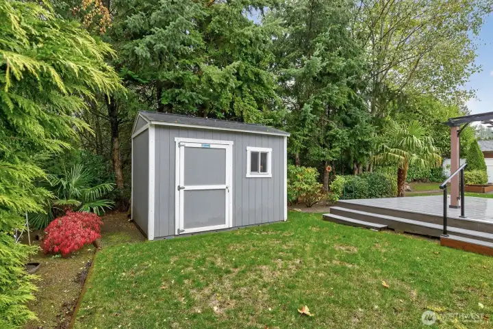 Tuff shed, great for storage