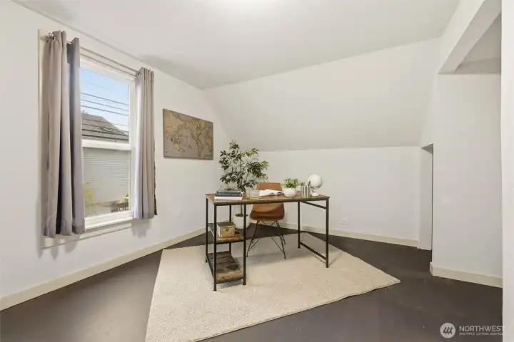 Upstairs bedroom 2 with closet