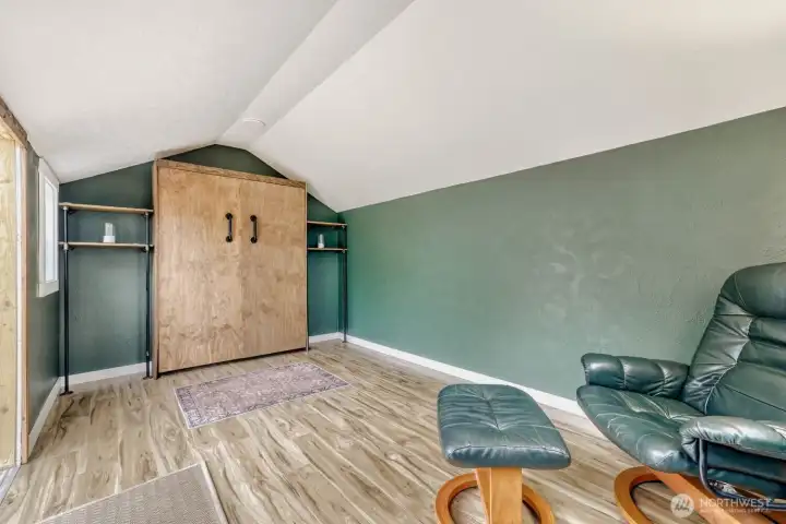 Studio includes a built in Murphy Bed!