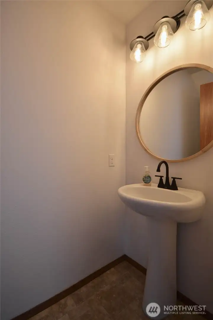 Main Floor Powder room Main Floor Powder room