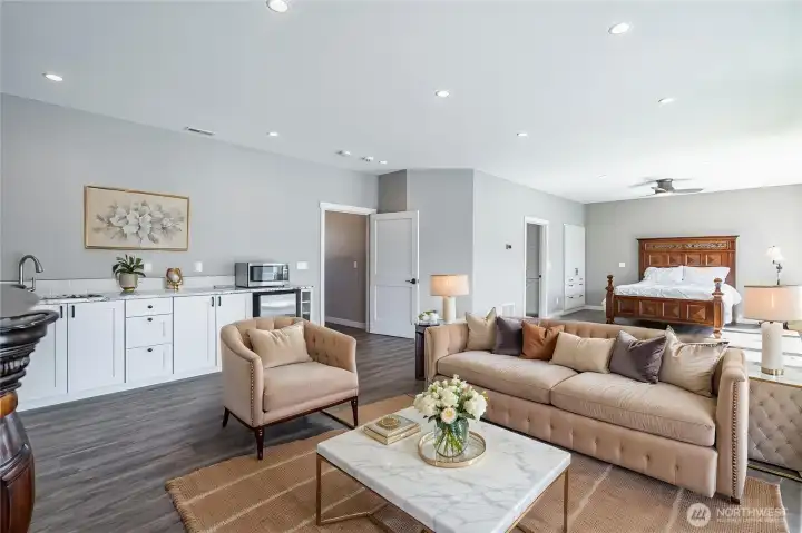 Primary Suite - Digitally Staged furniture