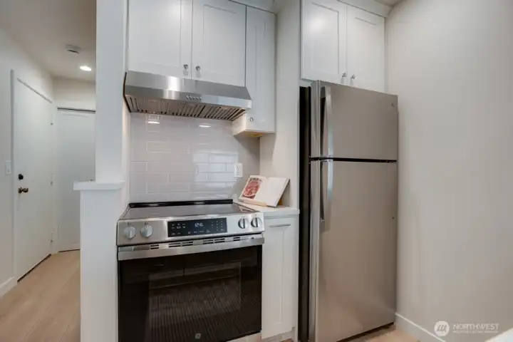 Freshly remodeled kitchen.