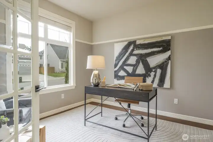 Office/Den right off the entry