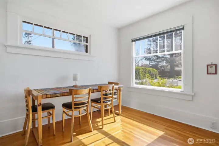 The windows have all been refurbished and have storm windows if deemed necessary.