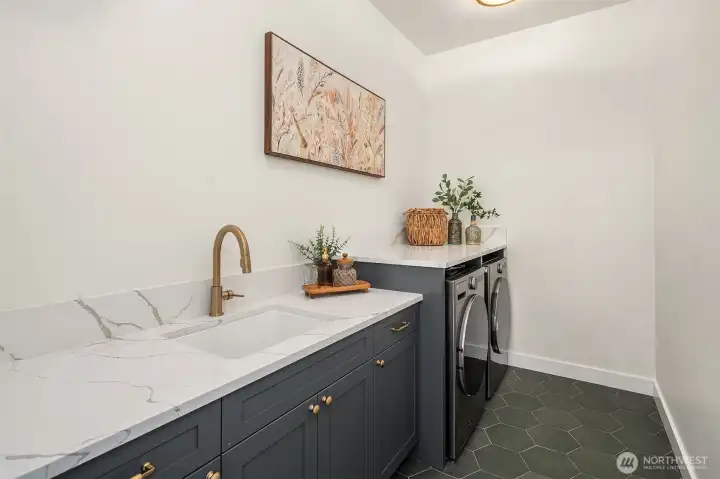 Storage in Laundry Room