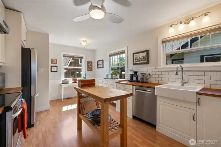 Enjoy the convenience of a recently updated kitchen.