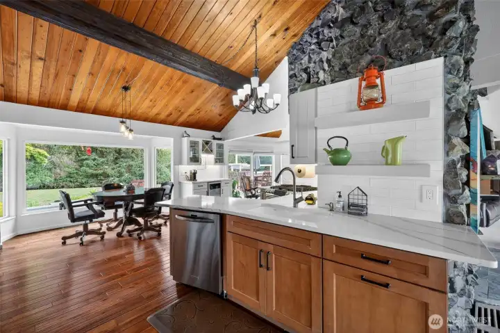 Unique custom kitchen with Quality appliances