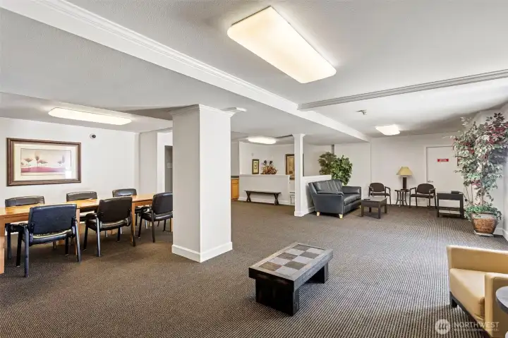 Common area rec room. Common area rec room.