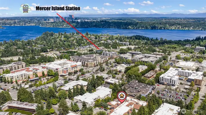 Less than a half mile to the new Mercer Island Light Rail station. Makes for easy commute to Seattle or the Eastside! Also ideal for anyone who cannot decide if they want to live in Seattle or Bellevue. Live half way! Less than a half mile to the new Mercer Island Light Rail station. Makes for easy commute to Seattle or the Eastside! Also ideal for anyone who cannot decide if they want to live in Seattle or Bellevue. Live half way!