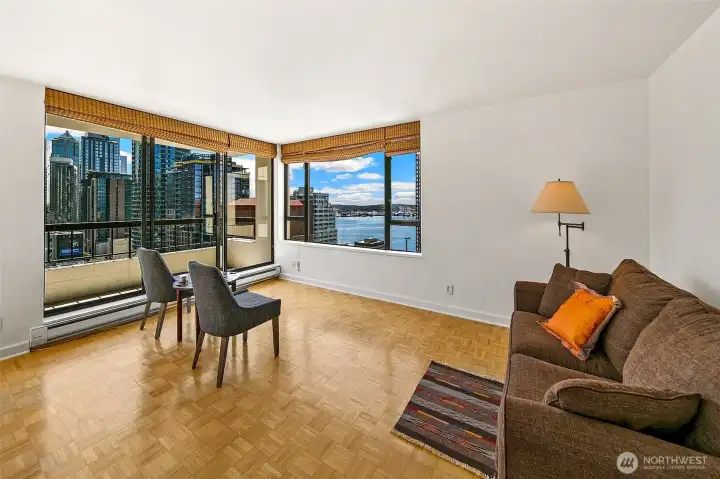 Stunning views from the Southwest corner.