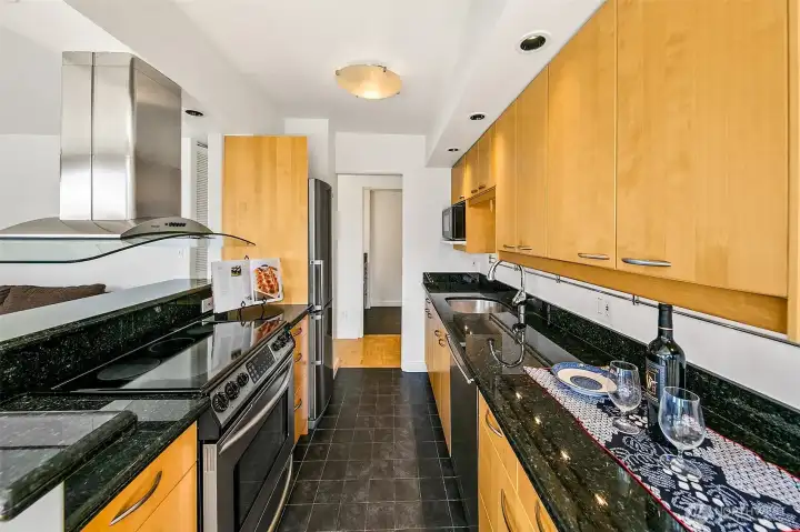 The kitchen was updated in 2002.