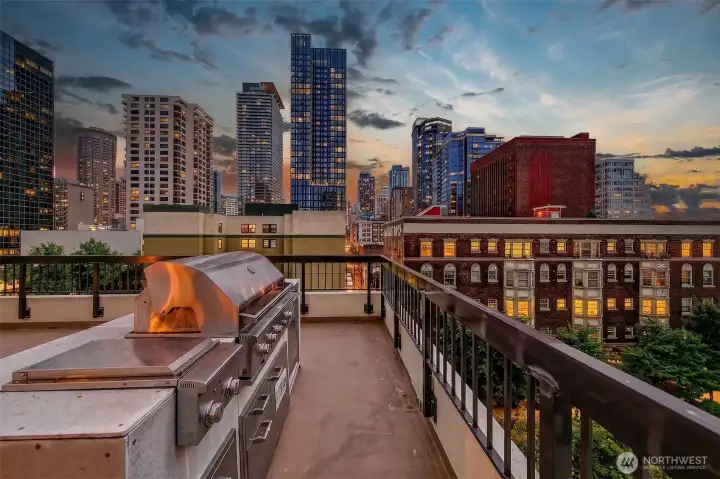 Amenities are on on the 7th floor.