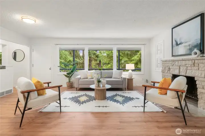Main level living room