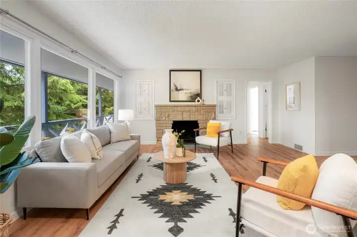 Main level living room