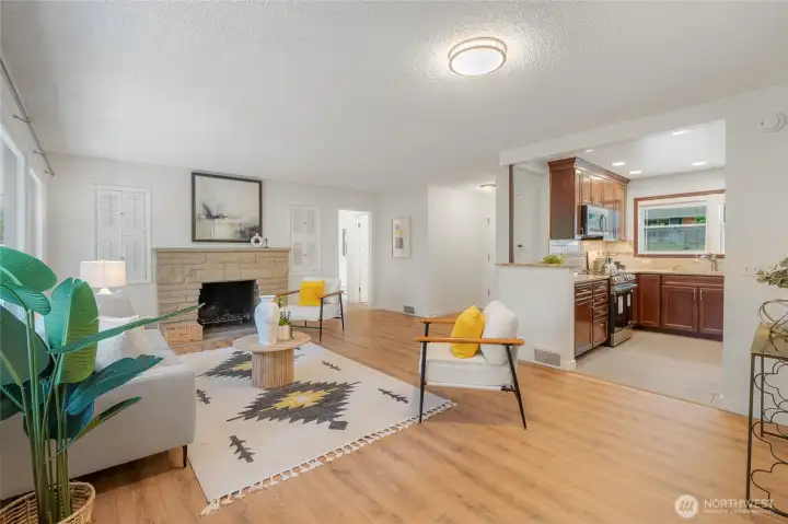Main level living room