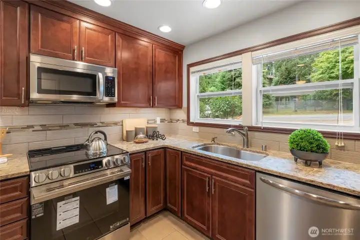 Main level kitchen