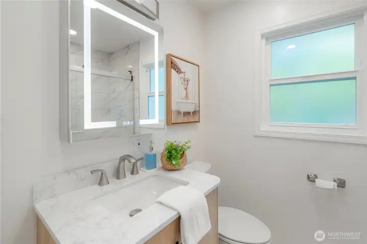 Main level bathroom