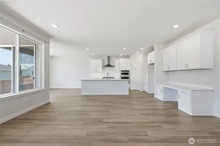 This great room is a wonderful blank slate to create your personal living space! This great room is a wonderful blank slate to create your personal living space!