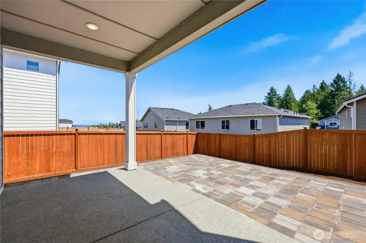 This new patio and deck all ready for you to entertain on. This new patio and deck all ready for you to entertain on.