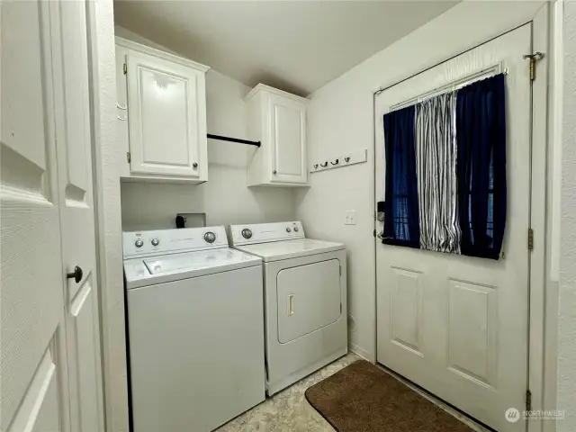 Utility/laundry room.