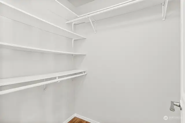 Primary Walk-In Closet