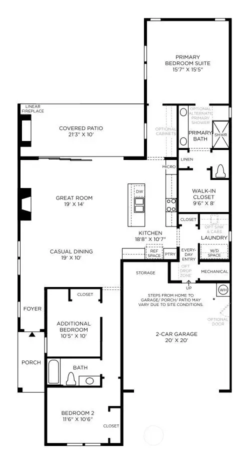 Lyra 3 bedroom layout