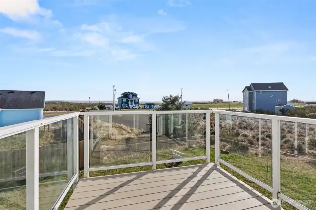 View from deck