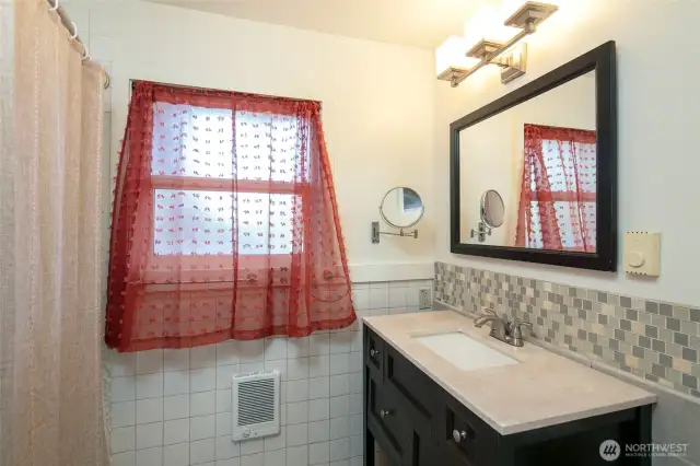 Upstairs bathroom.