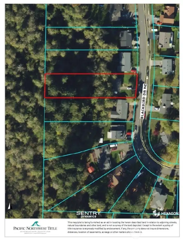 Large .44 acre lot