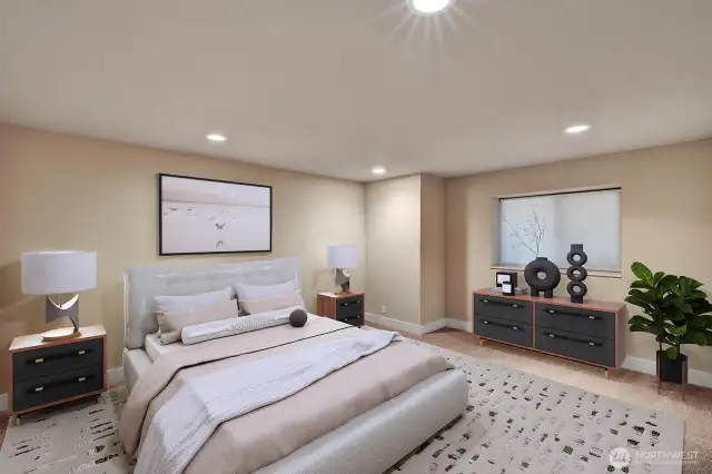 Fourth bedroom or rec room.