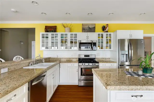 close up of the Kitchen