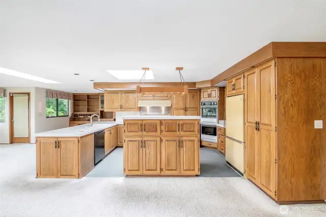 Large Kitchen with Storage EVERYWHERE