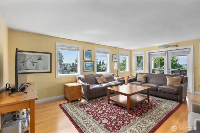 Sunny and bright Family room