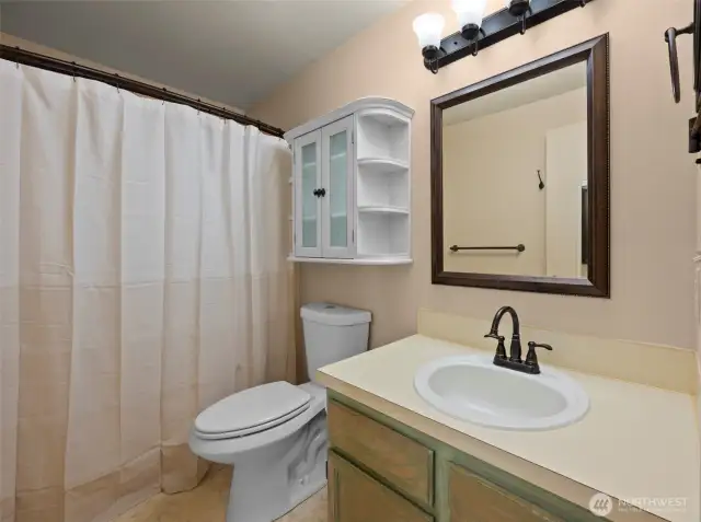Main level bathroom.