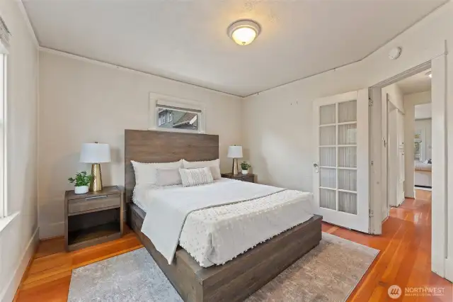 Main floor bedroom