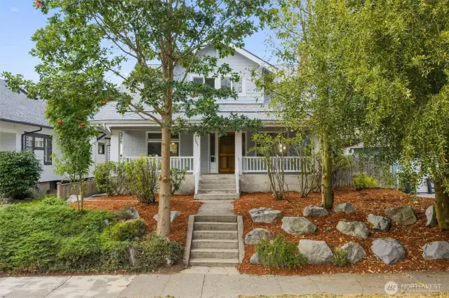 View of home from the street.