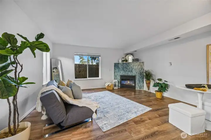 Enjoy partial views of Skagit Bay, Mt. Baker, and Oak Harbor’s shoreline from your own living space.