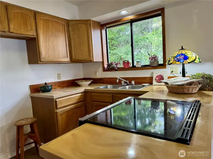 Lots of natural light