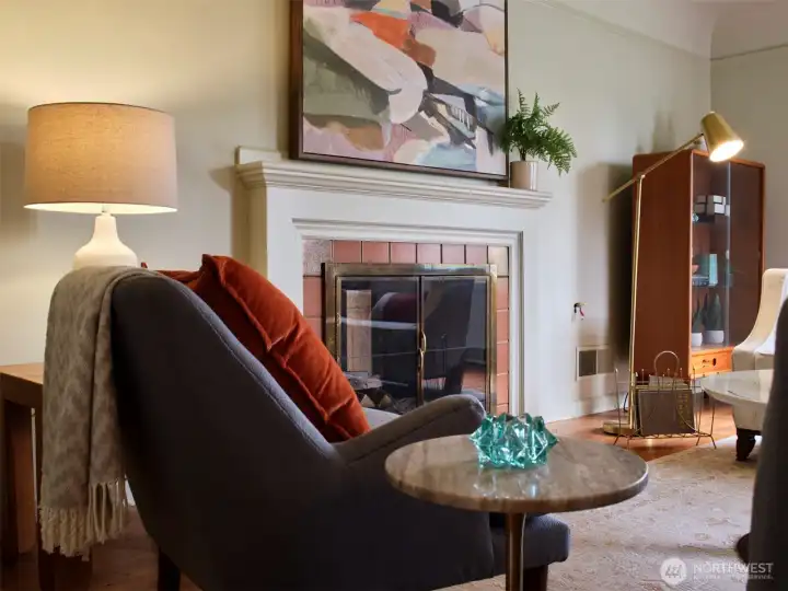 Living Room Fireplace