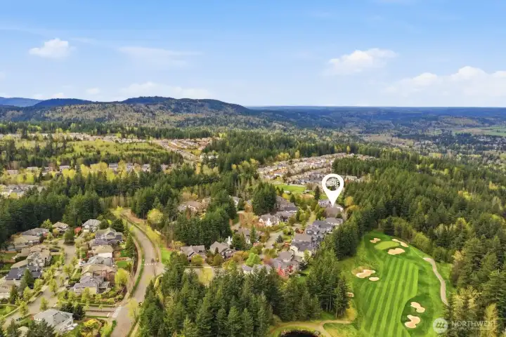 Nestled in one of Western Washington's most sought-after neighborhoods adjacent to the legendary Club at Snoqualmie Ridge, this is luxury living at its finest.
