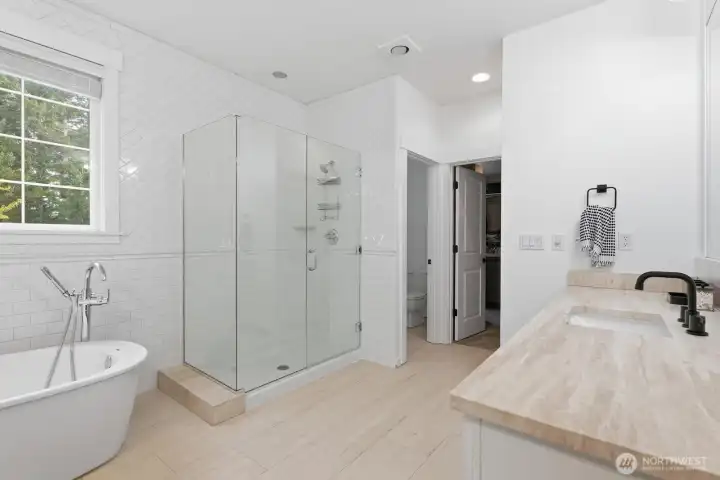 Soak away your troubles or put on a fresh face for the day.